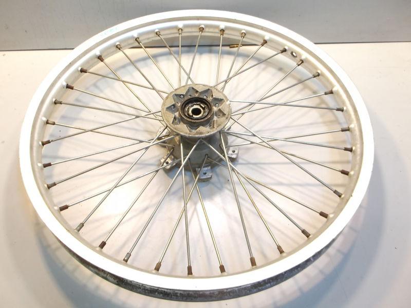 Husqvarna 360 wxc360 used 21" front wheel wxc250 wxe250 wr250 cr125 wr125 cr250