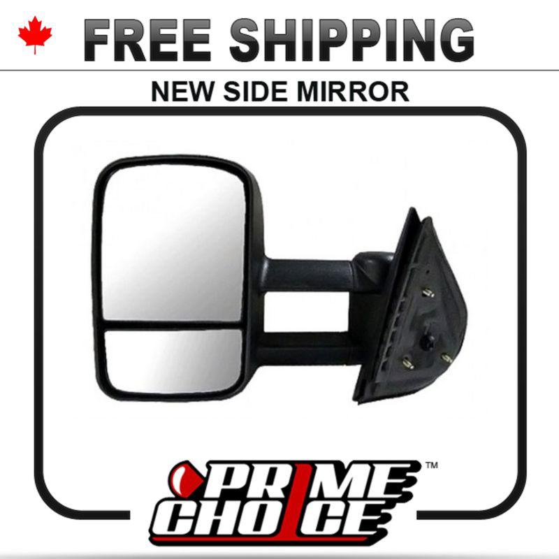 New manual towing drivers side mirror for chevy silverado