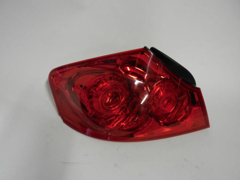 09 2010 2011 2012 infiniti g37 sedan oem left tail light nice!