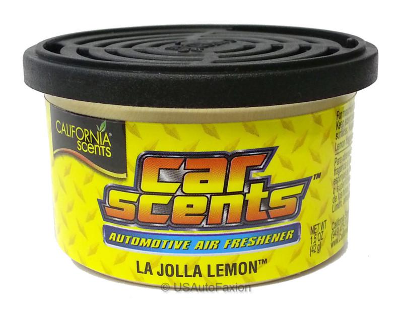 California scents organic car auto air freshener la jolla lemon made in usa 