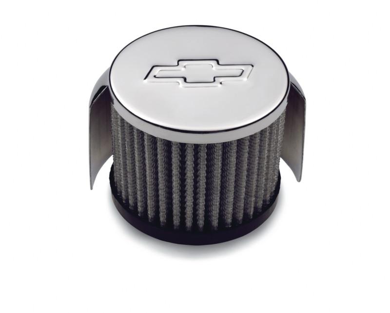 Proform 141-621 gm performance chrome push-in valve cover hooded air filter