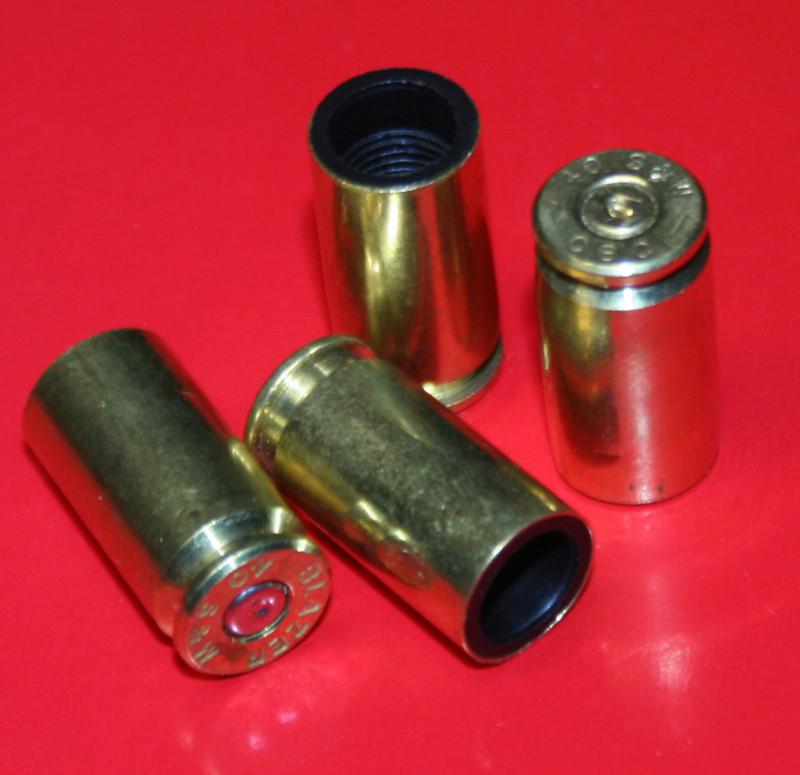 40 s&w bullet valve stem dust cap 8 brass truck car bike motorcycle tire vehicle