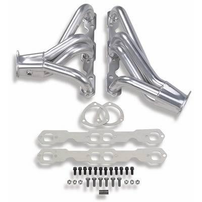 Hooker competition headers shorty silver ceramic coated 1 5/8" primaries