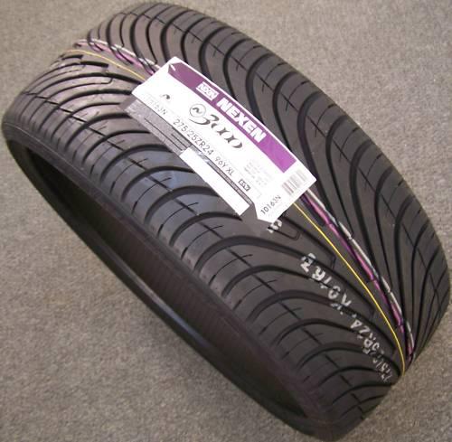 Set of 4 new nexen n3000 tires p275/25/zr24 275 25 24 dodge charger 300c magnum