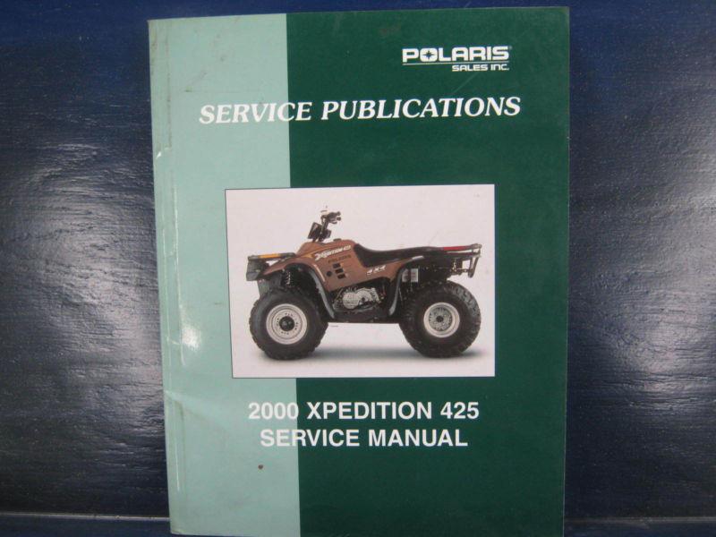 Polaris 2000 xpedition 425 4x4 service shop repair manual p/n 9915835