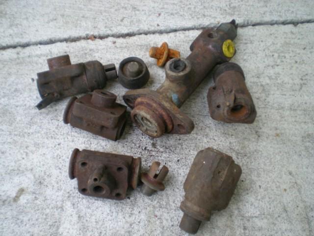 Porsche 356 brake parts lot