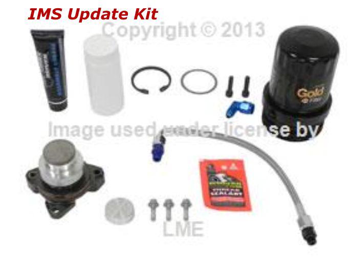 Porsche 911 boxster intermediate shaft bearing update kit ims solution 996 986