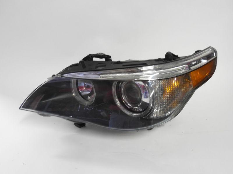 04 05 bmw 5 series 525i 530i 545i oem left xenon headlight nice! 