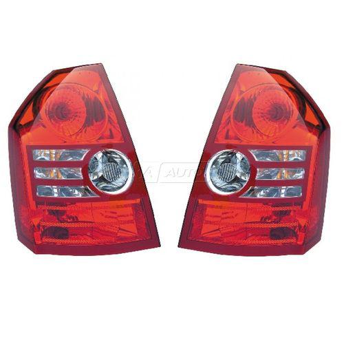 08-10 chrysler 300 rear brake stop light taillight taillamp lh & rh pair set new