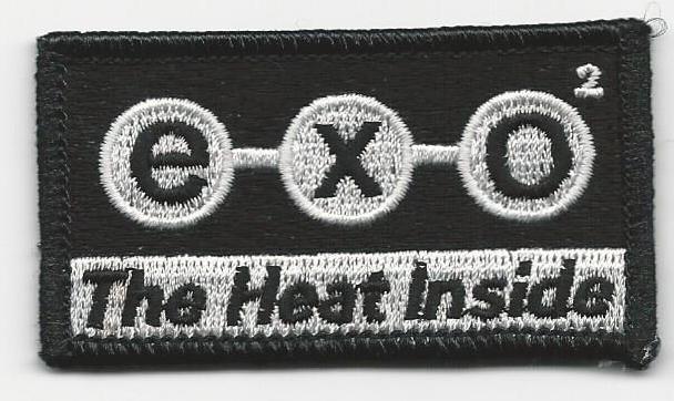 Exo the heat inside racing patch 2-3/4 inches long size new 