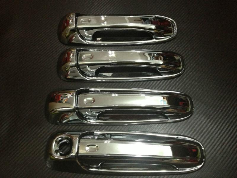 Jeep liberty grand cherokee dodge ram dakota chrome side door handle trim cover