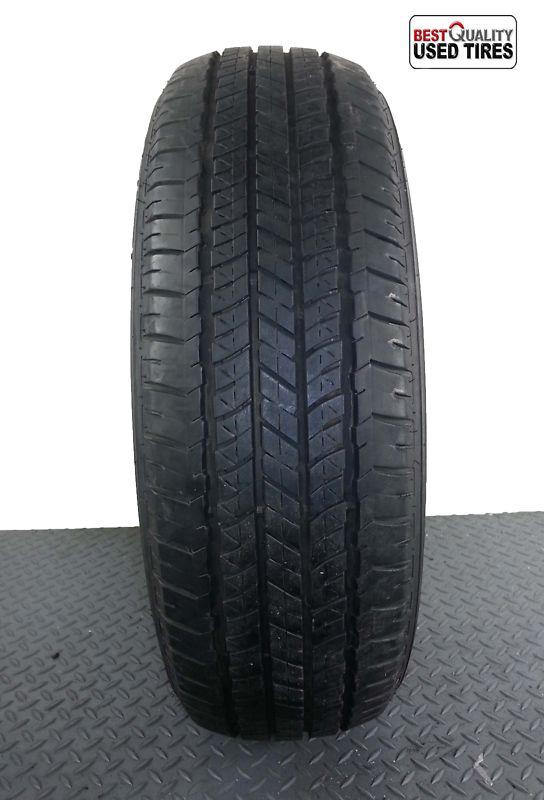 Bridgestone turanza el 400 225/65/17 225/65r17 225 65 17 used tires - 7.50/32nds