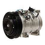 Denso 471-1537 new compressor and clutch