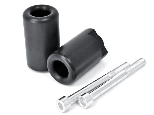 Kawasaki ninja zx9r zx900 no cut black frame sliders (2002-2003)