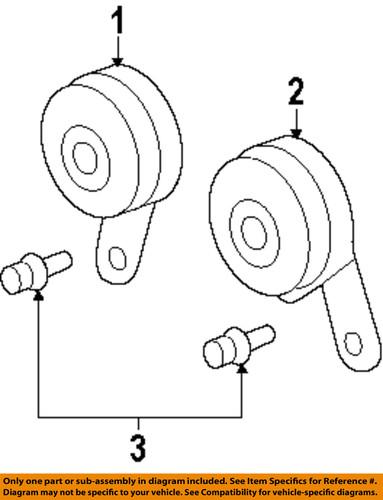 Honda oem 38100swaa02 horn-low note horn