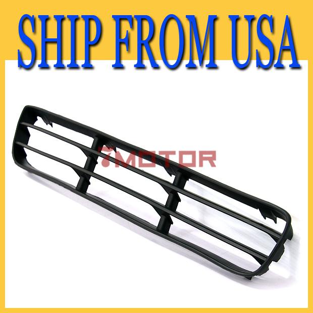 Us 1x hot for vw jetta mk4 black front lower center grille grill high quality