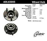 Centric parts 406.63005e rear hub assembly