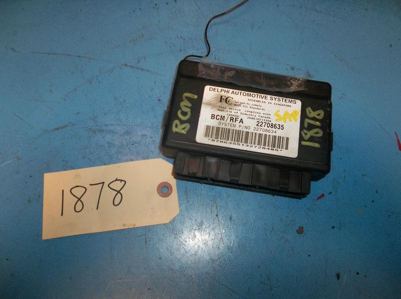 Chevrolet cavalier chassis brain box bcm (lh dash), w/keyless entry 04