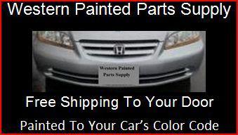 2001 2002 honda accord sedan front bumper painted to match  