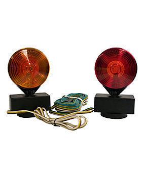 Magnetic trailer light kit