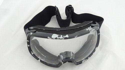 Adult motocross motorcycle dirt bike helmet mx off-road skull goggles eye-wear
