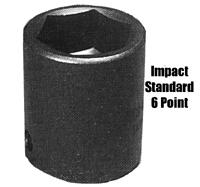 Sunex 592 socket impact 2-7/8",1" dr. std 6 point