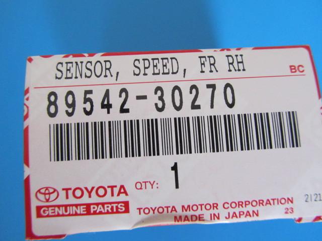 Lexus new oem rh front speed sensor 89542-30270