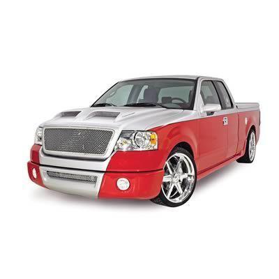 Keystone ghf-107 hood twin scoop 04-08 f-150/mark lt