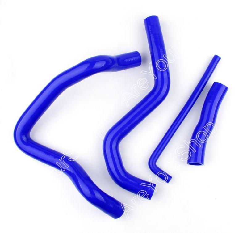 Blue kit silicone hose radiator heater suzuki gsxr600 gsxr 600 2004-2005