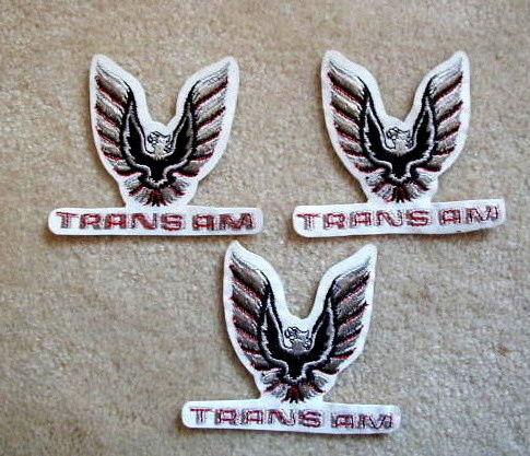 Trans am vintage old new patches 3