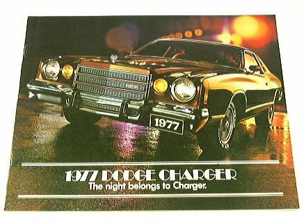 1977 77 dodge charger brochure daytona special edition