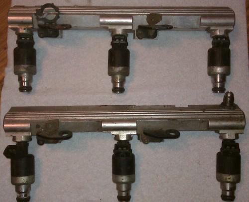 Gm 87-93 beretta,cavalier 2.8 3.1 fuel rails & injectors