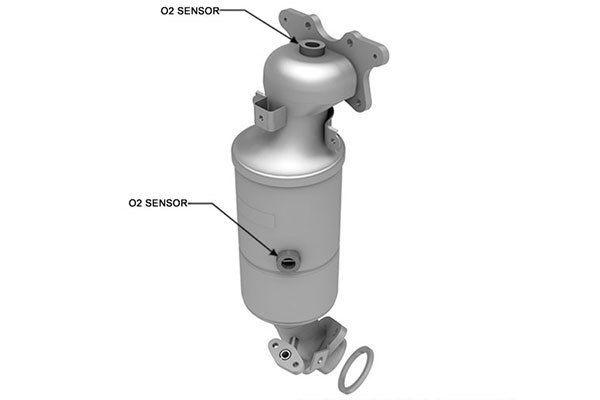 Magnaflow catalytic converters - 49 state legal - 49343