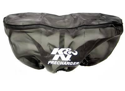 K&n air filter wrap precharger filter wrap oval straight h-6" l-12" w-5.5" black