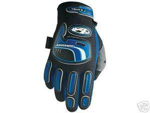 Off-road gloves answer edge blue xl adult/red xxl adult/team2 blue youth sizes 