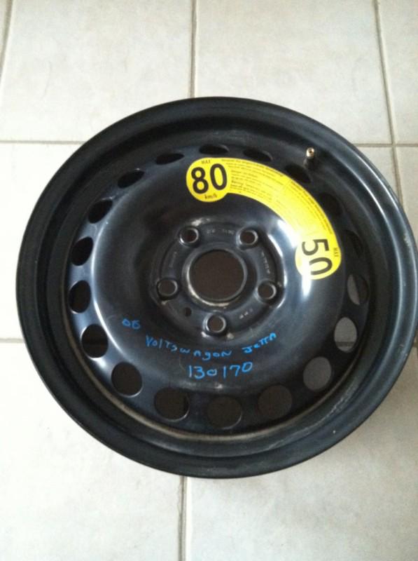 08 vw jetta factory spare wheel rim 