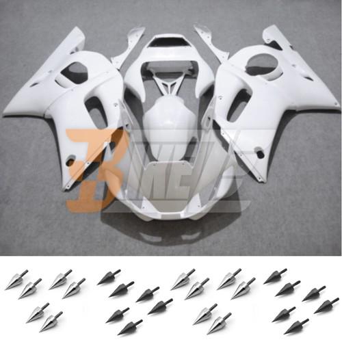 Free bolt kit! body frame fairing kit for yamaha yzf r6 1998 99 00 01 2002 wh