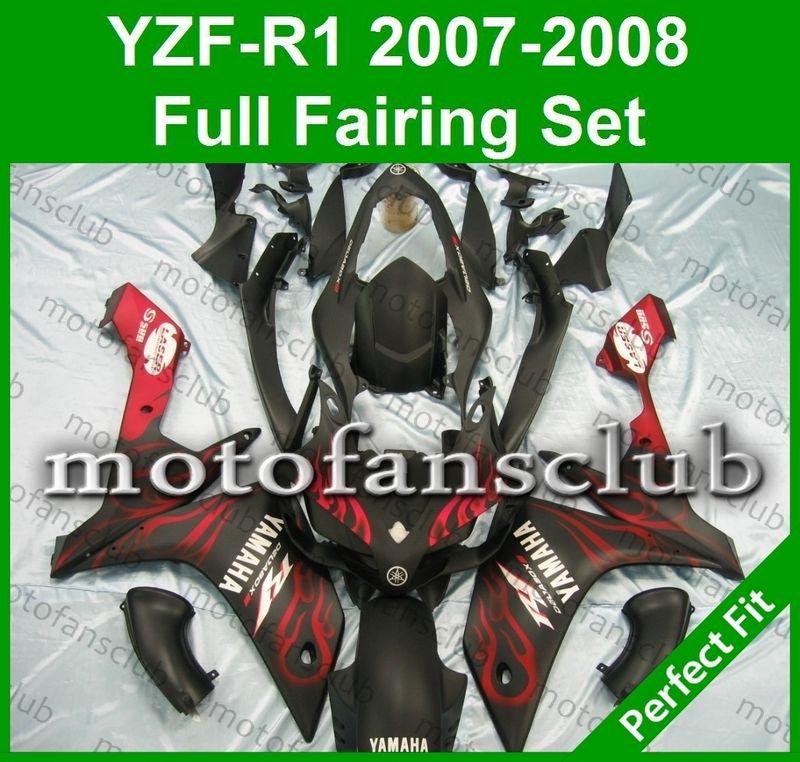 Fit yamaha yzf r1 07 08 yzfr1 2007 2008 1000 fairing bodywork plastics #11 c