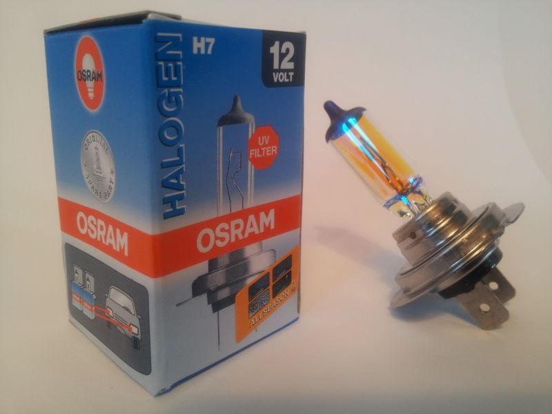 Pair of osram halogen 12v h7 55w all season headlight bulbs