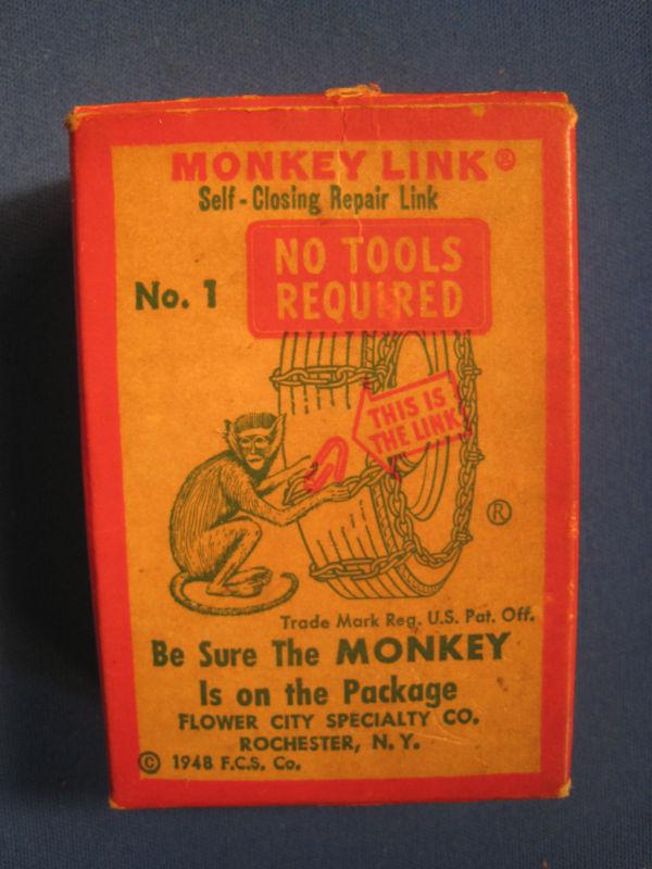 Monkey links box of 6 size no. 1       brand new still in packaging