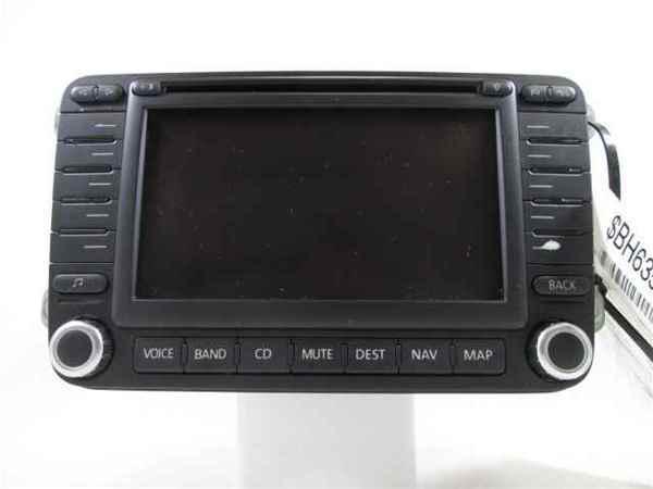 2006 vw passat single disc player navigation radio oem