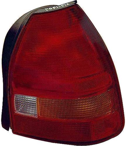 Honda civic hatchback 96 97 98 tail light lens&hsg rh