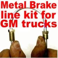 Brake line kit for chevy or gmc trucks (1976 1977 1978 1979 1980 1981 1982 1983)