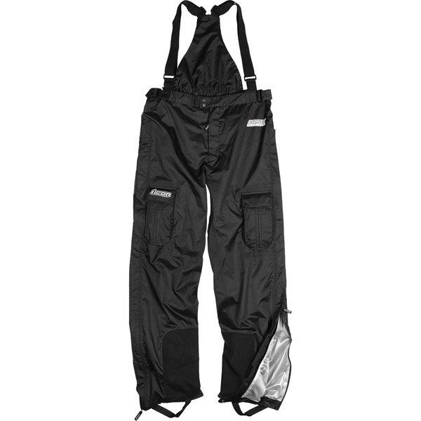 Black xxl icon pdx waterproof bib