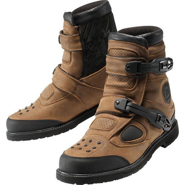 Brown 11 icon patrol waterproof boots