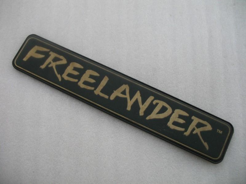 2002 2003 land rover freelander rear emblem logo decal badge sign symbol oem 