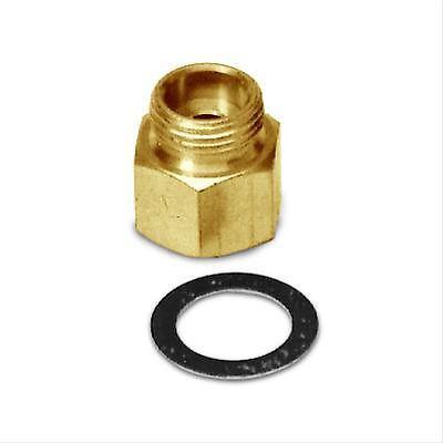 Edelbrock carburetor inlet fitting 5/8-20" male / 5/8-18" inv flare female brass