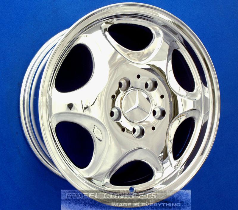 Mercedes s320 s420 s500 16 inch chrome wheel exchange s