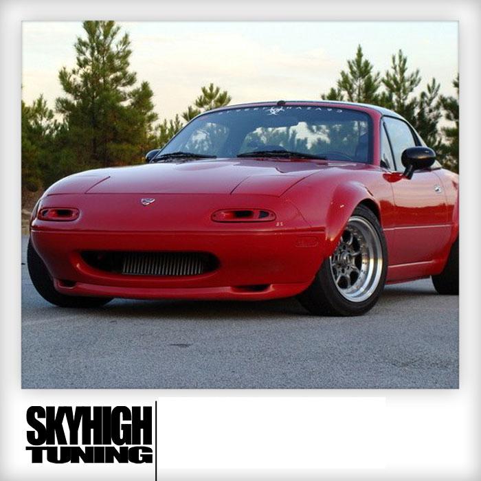 94 95 96 97 mazda miata mx5 rspeed front chin splitter & rear rs bumper lip jdm