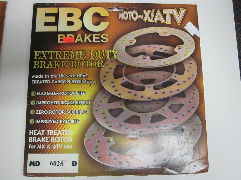 Ebc brakes extreme duty brake rotor kawasaki kx ,suzuki rm (various) md6025d